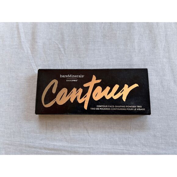 bareMinerals Barepro Contour Palette, Tan to Dark Trio NIB - Picture 1 of 3